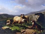 unknow artist Sheep 113 France oil painting artist